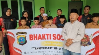 SIP Angkatan 51 SIAP Polda Sumut Gelar Bakti Sosial di Panti Asuhan Medan