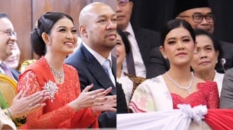 Adu Gaya Glamour Selvi Ananda dan Kahiyang Ayu Kenakan Kebaya Cerah di Pelantikan Presiden: Ada yang Disoraki