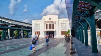 Stasiun Yogyakarta Kini Bernuansa Art Deco, Ini Penampakannya