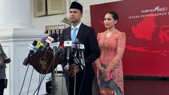 Gelagat Nagita Slavina Dampingi Raffi Ahmad Temui Media Disorot, Netizen: Tahan Ketawa?