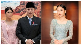 Beda Adab Azizah Salsha dan Almira Yudhoyono saat Pelantikan Ayah, Istri Pratama Arhan Ramai Diledek