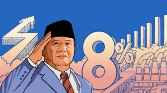 Kabar Buruk Datang dari Asing, Target Ekonomi 8 Persen Prabowo Mustahil Tercapai?