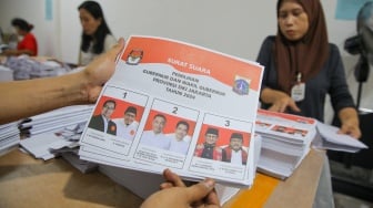 Cek Fakta: Infografis Hasil Pilkada Jakarta dari KPU