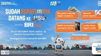 USS 2024 Presented by BRImo Digelar Akhir Pekan Ini, Suguhkan Koleksi Sneakers Terbaru