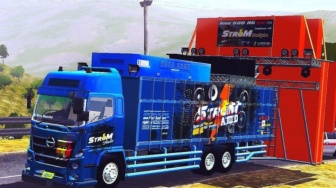 Asyiknya Ngetruck Pakai Sound Horeg, Download Mod Bussid Terbaru Gratis!