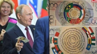 Lawan Dominasi Dolar AS, Putin Ajak Negara-negara BRICS Gunakan Mata Uang Lokal, Indonesia Mau Gabung