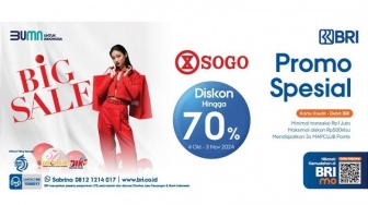 Belanja di Sogo Makin Seru Saat Payday, Nikmati Promo Spesial dan Keuntungan Berlipat dari BRI