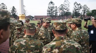 Usai Pagi Buta Latihan Baris-berbaris, Malamnya Prabowo Ajak Para Menteri Gala Dinner