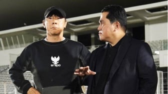 Erick Thohir Akui Sudah Bertemu Shin Tae-yong, Evaluasi Hasil Timnas Indonesia vs Bahrain dan China