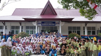 'BRI Peduli Ini Sekolahku' Renovasi SDN 001 Sungai Pagar, Wujudkan Mimpi Anak-anak Belajar dengan Tenang