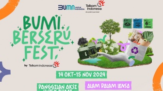 Lewat Kompetisi Bumi Berseru Fest, Telkom Ajak Masyarakat Melestarikan Lingkungan