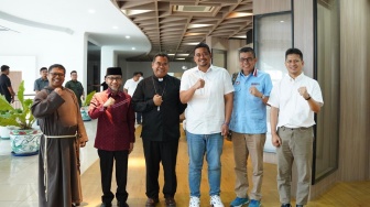 Tagline Bobby Nasution-Surya Dipuji Uskup Agung Medan