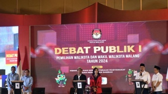 Panasnya Debat Pilwali Kota Malang: Wahyu Hidayat Dicecar Abah Anton dan Sam HC