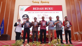 Bedah Buku Zudan Arif Fakrulloh, Jufri Rahman: Ini Buku Pintar Bagi Pj Gubernur di Masa Depan