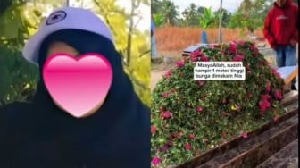 Ramai Didatangi Peziarah, Warga Ungkap Keajaiban Makam Nia Kurnia Sari: Berbau Harum