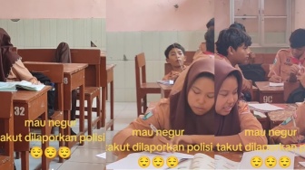 Viral Guru Ini Curhat Mau Negur Takut Dilaporkan Polisi, Warganet: Weleh-Weleh