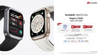 Huawei Watch D2 Resmi, Smartwatch Pemantau Tekanan Darah 24 Jam Harga Rp 5,5 Juta!