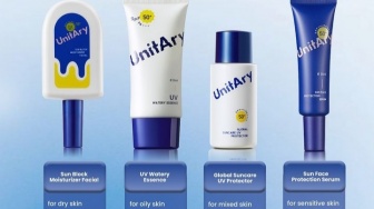 4 Varian Sunscreen dari Unitary untuk Kulit Kering hingga Kulit Kombinasi, Pilih yang Mana?