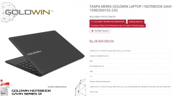 Publik Soroti Pengadaan di LKPP Milik Pemerintah: Laptop Core i5 Harga Rp28 Juta