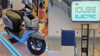 TVS iQube Standard Diperkenalkan di IMOS 2024, Harga Lebih Murah