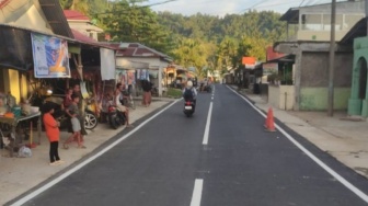 Jalan Baru di Pantai Air Manis Padang, Percepat Akses Wisatawan ke Batu Malin Kundang