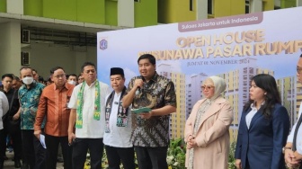 Pantau Open House Rusun Pasar Rumput, Maruarar Sirait Klaim Peminat Membludak