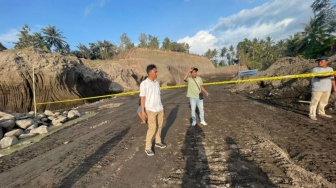 10 Titik Tambang Ilegal di Lombok Timur Dipasangi Garis Polisi