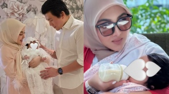 Beredar Wajah Princess R Anak Syahrini Jalani Pemotretan, Mirip Reino Barack Banget