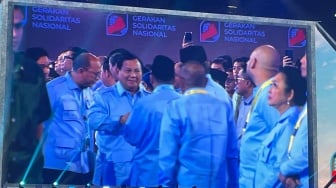 Ada Titiek, Prabowo-Gibran Hadiri Acara Deklarasi Perubahan TKN Jadi Paguyuban Gerakan Solidaritas Nasonal