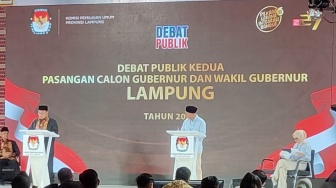 "Bebas Korupsi! Misi Utama Cagub-Cawagub Lampung di Debat Pilkada