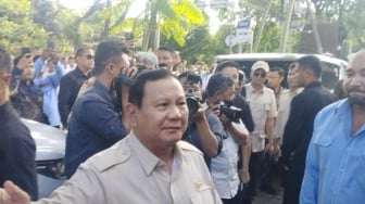 Prabowo di Bali Naik Alphard, Makan Siang Bersama Calon Kepala Daerah