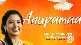 Mulai Besok, Serial Anupamaa Kembali Hadir di Layar Kaca