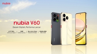 nubia V60, HP Rp1 Jutaan, Kinerja Powerfull dan Stylish