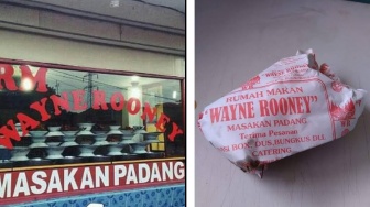 Viral Razia RM Padang, Warung 'Wayne Rooney' Ini Malah Jadi Sorotan