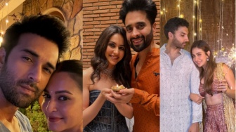 9 Artis India Rayakan Diwali Perdana sebagai Suami Istri, So Sweet!