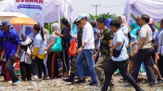 Pesta Rakyat ala Dedie-Jenal, Warga Bogor Banjiri Lapangan Mulyaharja