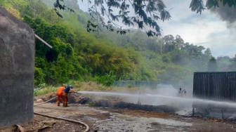 Ada Oknum Bermain di Balik Gudang Penyimpanan BBM yang Terbakar di Bandar Lampung?