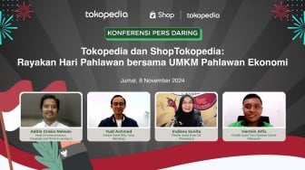 Tokopedia dan ShopTokopedia Manfaatkan Fitur Ini, Rayakan Hari Pahlawan bersama UMKM Lokal