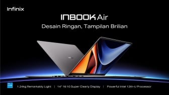 Beda Inbook Air Pro+ vs Inbook Air, Laptop Infinix Harga Mulai Rp 7 Jutaan