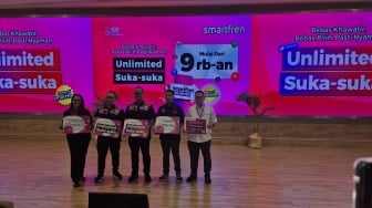 Smartfren Luncurkan Unlimited Suka-Suka, Internetan Bebas Khawatir, Mulai Rp9.000-an