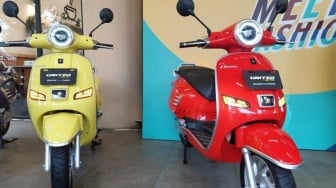 United E-Motor Luncurkan Motor Listrik C2000, Mirip Vespa