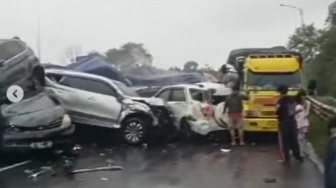 Firasat Istri Sopir Truk Sebelum Kecelakaan Tol Cipularang: Jantung Deg-degan, Anak Nangis Terus