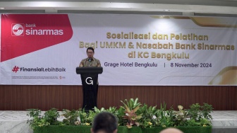 Bank Sinarmas Telah Salurkan Pembiayaan Rp 900 Miliar ke 3.679 UMKM di Bengkulu
