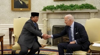 Prabowo dan Joe Biden Bahas Tantangan Global di Gedung Putih, Komitmen Perkuat Hubungan RI-AS