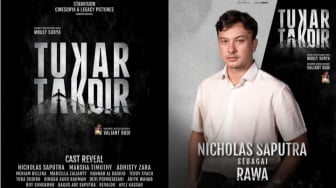 Nicholas Saputra Siap Bintangi Film 'Tukar Takdir', Adaptasi Buku Laris!