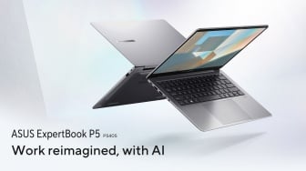 ASUS ExpertBook P5: Laptop AI Canggih untuk Profesional Modern, Rapat Jadi Lebih Produktif