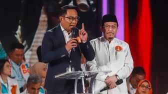 Tampil Berbeda di Debat Terakhir, Ridwan Kamil: Gubernur Paling Banyak Menggusur Pak Ahok