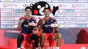 Hajar Pasangan Tuan Rumah, Fajar/Rian Juara Kumamoto Masters 2024