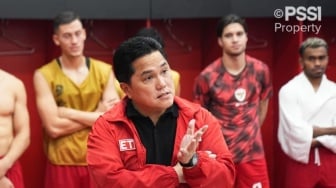 Pidato Erick Thohir di Ruang Ganti Jadi Kode Keras bagi Shin Tae-yong