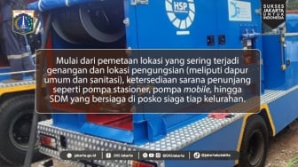 Sinergi Mitigasi Musim Hujan. (Dok: Pemprov DKI Jakarta)